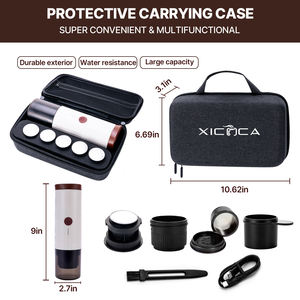 PANCERKA Fully Automatic <b>Portable</b> <b>Coffee</b> <b>Maker</b> Intelligent Brewing Travel Machine Extraction Battery Aluminum OEM - Product Image 1