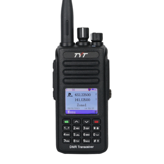 TYT MD-UV390 Plus 10W PLUS DMR Digital Radio 10W (GPS AES256 Encryption Optional) IP67 VHF/UHF Dual Band Digital Walkie Talkie
