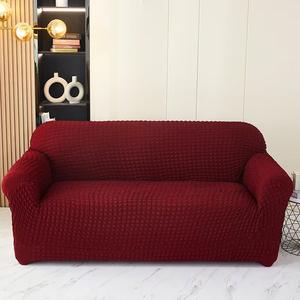 Toptan düz kol kanepe koltuk minderi kılıfı büyük özelleştirilmiş Spandex elastik streç çizilme direnci kabarcık kanepe kılıfı - Product Image 4