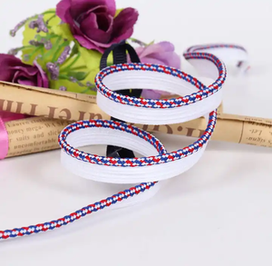 Tira de tubería de tela de costura de poliéster reflectante de alta visibilidad, cuerda de cinta para mayor seguridad para ropa, ribete de mochila - Product Image 6