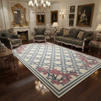 Tapis de salon au design moderne en laine de Nouvelle-Zélande, tufté à la main, bouclé/coupe bouclée, épais, adapté aux animaux domestiques, résistant aux taches, antidérapant, pour intérieur, sur mesure