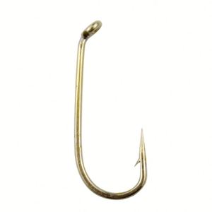 Thép Carbon Cao Vàng Bay Câu Cá Móc 200 cái/túi Dài Shank Aberdeen Cho Biển Câu Cá Cho <span class=keywords><strong>Fly</strong></span> Buộc Và Streamer Câu Cá - Product Image 1