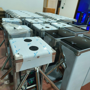 Nhà Máy bán hàng trực tiếp OEM Nhận dạng khuôn mặt kiểm soát truy cập hệ thống Tripod turnstile - Product Image 6