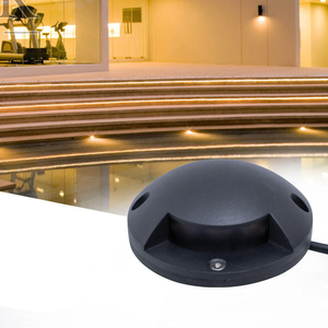 Lampes de sol en aluminium imperméables IP65 pour jardin, cour, marches et allée - Product Image 3