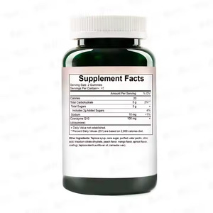 Fabricación de Gomitas de Coenzima Q10 de Marca Privada, Cápsulas de Alimentos Nutritivos, Producto de Suplemento para el Cuidado de la Salud - Product Image 2