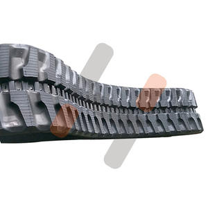 KX161-3S de KX91-3S KX41-3S/voie en caoutchouc de KX161-3ST pour le fabricant de pièces de train d'atterrissage en caoutchouc naturel de mini excavatrice de Kubota - Product Image 1