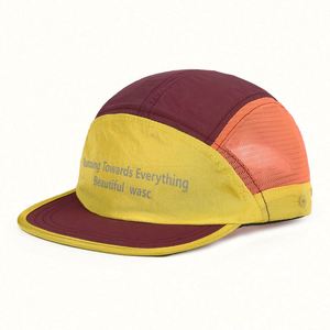 หมวกแก๊ปแบบ snapback 7 แผง ทรงสปอร์ต กันน้ำ สีทูโทน ผลิตตามสั่งจากโรงงาน เหมาะสำหรับวิ่งและเล่นเบสบอล - Product Image 4