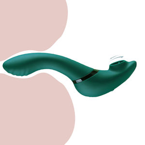 여성 자위 <span class=keywords><strong>2</strong></span> in 1 진동 레즈비언 여성 핥기 혀 딜도 진동기 섹스 토이 여성 성인 마사지 - Product Image 6