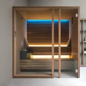 Sala de Sauna clásica tradicional para 1-2 personas personalizable para perder grasa Sauna de vapor interior Estufa Harva Sauna de madera interior con calentador - Product Image 3