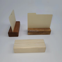 Porte-cartes en bois Porte-affiche en acrylique, photo de table et présentoir de photos pour numéros de table de fête de mariage