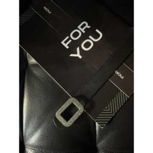 Cinturón cuadrado con diamantes de imitación Fiori para mujer, accesorio de moda con hebilla de metal para fiesta - Product Image 2