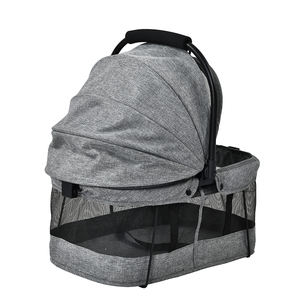 Cheap Wholesale Custom Color One Button Front Rear Open Pet <b>Cot</b> Fold Small Volume for Pet Owners Trips - Product Image 6