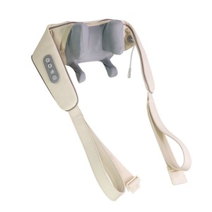 Masseur chauffant relaxant 4 touches pour le cou, châle de massage par acupression pur, masseur portable pour le cou et les épaules - Product Image 3