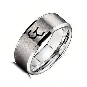 Anime Guilty Crown Ring CG OUMA SHU TSUTSUTGAMI GAI Acero inoxidable Halloween Hombre Mujer Cosplay Accesorios de moda Regalos - Product Image 4