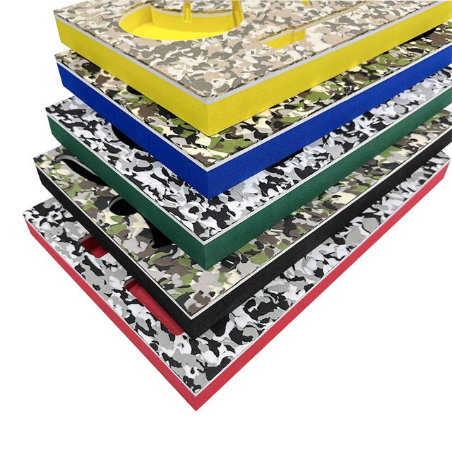 Custom Size Toolbox Wrench Cutting Eva Sheets case Foam Inserts Tool Box Shadow Foam Sheets Camo Eva Foam Insert