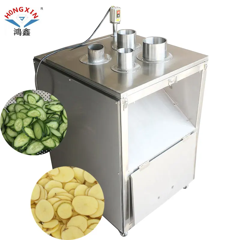 Automatic Banana Chip Making Machine/apple Potato Plantain Slicing Cutter/fruit Cutting Slicer Machine for food shop