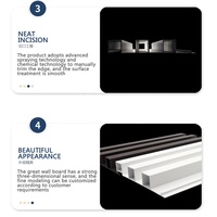 Plaque en alliage d'aluminium de haute qualité série 6000, profilés sur mesure, pliage et découpe, tempérisation T3-T8 pour mur