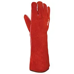 Guanto da saldatura Juba 40840 0 10 XL Weldy, Rosso - Product Image 3