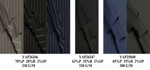 Tela de Traje Casual de Rayón y Poliéster con Rayas Personalizadas, 2% Elastano, para Pantalones y Abrigos Casuales - Product Image 5