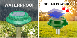 2024 paku di taman X-PEST penghalau ular surya bergetar kuat efektif mendorong tegangan ular Away berkelok penolak tahi lalat - Product Image 6