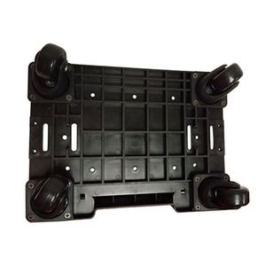 Poignée de chariot télescopique en aluminium de haute qualité étanche Portable poids léger silencieux roues universelles roulement éclairé - Product Image 5