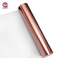 Película adhesiva de vinilo autoadhesiva metálica, papel de vinilo troquelado, Rollo colorido, Vinilo Adhesivo Metalizado para plotter de corte