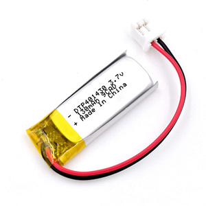 도매 리튬 이온 리튬 폴리머 KC 배터리 3.7v Li <span class=keywords><strong>Lipo</strong></span> NCM 배터리 제조업체 3.7v 830mah 리튬 폴리머 배터리 - Product Image 1