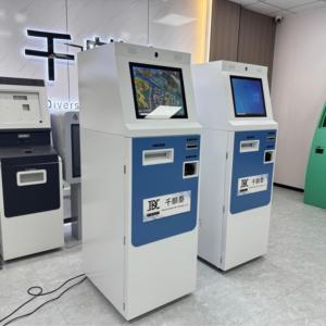 Ngân hàng <span class=keywords><strong>ATM</strong></span> Máy tiền mặt tái chế kiosk với chống-lướt công nghệ cho tiền gửi an toàn - Product Image 4