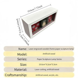 Lámpara <span class=keywords><strong>de</strong></span> Papel Tallado con Efecto <span class=keywords><strong>de</strong></span> Luz Holográfica 3D <span class=keywords><strong>de</strong></span> Anime <span class=keywords><strong>de</strong></span> Alta Calidad, Decoración <span class=keywords><strong>para</strong></span> Sala <span class=keywords><strong>de</strong></span> Estar, <span class=keywords><strong>para</strong></span> el Hogar <span class=keywords><strong>de</strong></span> los Recién Casados - Product Image 3