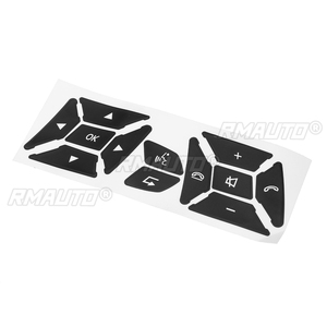 Autocollant de protection pour bouton de commande du volant noir pour Mercedes Benz GLK350 Classe C CLS C218 SLK W172 W204 W212 W218 - Product Image 3