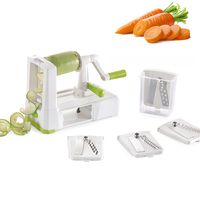 Hete Aanbieding Keuken Multifunctionele Metalen Groentehakker/Snijder