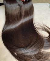 Vendor Grosir Rambut Manusia Vietnam Grade 12A Double Drawn, Bone Straight Virgin Raw Cuticle Aligned Hair Bundles untuk Dropshipping