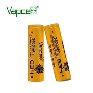 Литий-ионный аккумулятор Vapcell E34 INR18650 3400 мАч 25А MAX для электровелосипедов, с длительным сроком службы и высокой емкостью, 3.7В - Product Image 6
