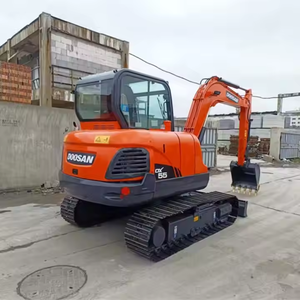 Gebruikte <span class=keywords><strong>Doosan</strong></span> DX55-9C <span class=keywords><strong>Mini</strong></span> Rupsgraafmachine 32.6kw Motor 2021 Boerderij Gebruik Hydraulische Develon Graafmachine - Product Image 3