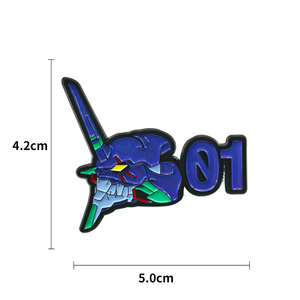 8 Nuevos Diseños de Alta Calidad, Broche de Aleación de Metal con Diseño de <span class=keywords><strong>Robot</strong></span> Mecha de Anime, Decoración para Mochila - Product Image 5