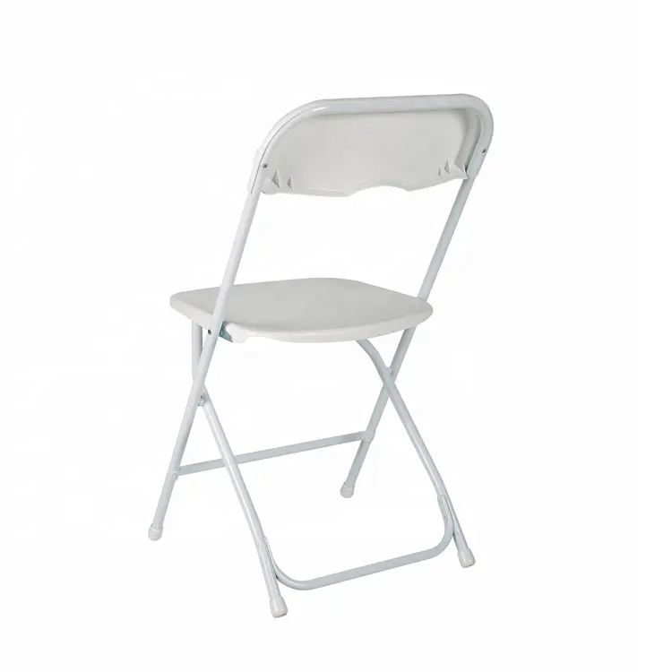 Wholesale Plastic Chairs folded white chair used by wedding events