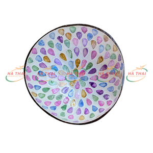 Khảm dừ<span class=keywords><strong>a</strong></span> Bát thủ công dừ<span class=keywords><strong>a</strong></span> bát với đầy màu sắc khảm nghệ thuật mô hình món quà từ Mauritius - Product Image 1