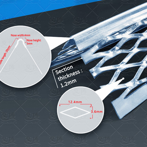 Thuận tiện xây dựng hợp kim nhôm góc bảo vệ mở rộng góc góc cạnh bảo vệ hạt - Product Image 6