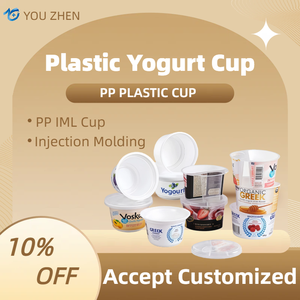 บรรจุภัณฑ์โยเกิร์ต PP ดีไซน์สวยงาม รับผลิตตามแบบ (OEM)  ภาชนะใส่โยเกิร์ต ไอศกรีม ถ้วยเยลลี่  ถ้วย<span class=keywords><strong>พ</strong></span>ลาสติกออกแบบเองได้ - Product Image 4