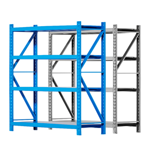 2/3/4 Tier lưu trữ kệ & đơn vị Kho Giá nhiệm vụ nặng nề điều chỉnh giá kim loại cho nhà để xe nâng <span class=keywords><strong>boltless</strong></span> sắt giá - Product Image 1