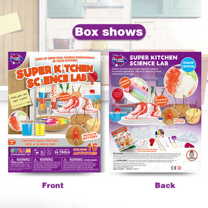 <span class=keywords><strong>Super</strong></span> Cuisine Science DIY Chimie Expérience Laboratoire Jouets Éducatifs STEM Activités-Éruption Volcan Science Jouet pour Enfants - Product Image 5