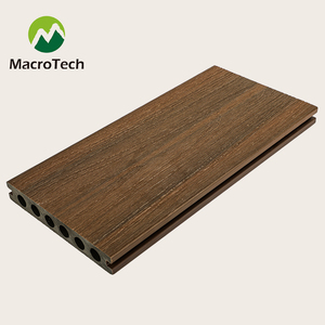 Ngoài trời Vườn không thấm nước composite decking Chất lượng cao <span class=keywords><strong>floorboards</strong></span> phổ biến trang trí WPC decking - Product Image 4