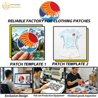 XINGXINDA – Vente en gros usine de patchs brodés personnalisés en chenille écologique, motif paysage américain, cadeau souvenir, badge thermocollant