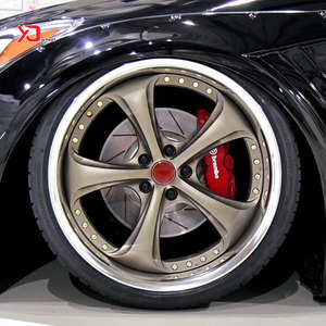 <span class=keywords><strong>ล้อ</strong></span>ฟอร์จ 2 ชิ้น <span class=keywords><strong>ขอบ</strong></span>ลึก 5 ก้าน รุ่น T6061 T6  แบบกำหนดเอง ขนาด ET และ PCD 5x112 5x114.3 5x120 ขนาด CB 18 19 20 นิ้ว สีโครเมียม - Product Image 3