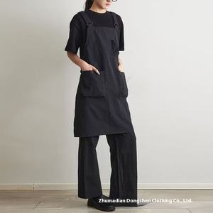 Delantal con mangas y babero de poliéster impreso con logotipo personalizado, mono de catering para hombre y mujer, herramientas especiales para mascotas, café, <span class=keywords><strong>camarero</strong></span>, trabajos - Product Image 1