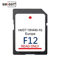 SMIOST navegación actualizada coche GPS Carte mapa SD CID Navig tarjeta para Ford F12 Europa 64GB Transit Taurus