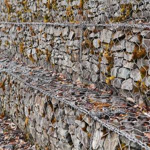 Eco-Friendly Woven <strong>Gabion</strong> Basket - Hot Dipped Galvanized for Coastal Erosion Control - Product Image 2