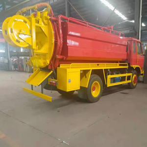 DONGFENG 4x2 4x4, conducción a la derecha, 10m3, camión de succión de aguas residuales de alta presión, dragado, alcantarillado, coche, sistema de alcantarillado, camión, ventosa para inodoro - Product Image 3