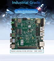 Carte mère ITX fabriquée en usine, compatible Intel N100/N305/N97/N95, Win11, Linux, 2 Realtek 8111H, triple écran, DDR4 max 16 Go, 6 USB, M.2, Type C