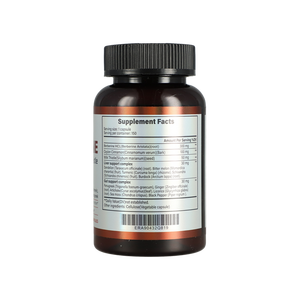 Nutraceutical Berberine Supplement Manufacturer with Cinnamon Milk Thistle Promotes <b>Liver</b> Function Gut Health Berberine <b>Capsules</b> - Product Image 4
